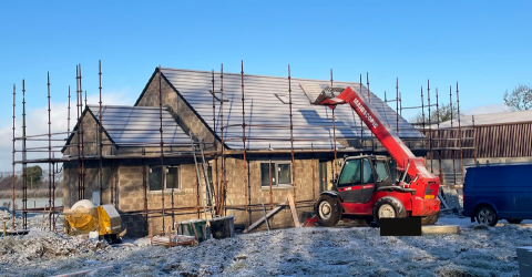 Eco home build in northern ireland 